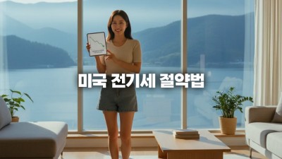 미국 전기세 절약법: TOU 피크타임 완벽 공략 가이드